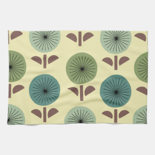 Atomic Dandelions Tea Towel