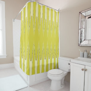 Atomic Diamond Shower Curtain
