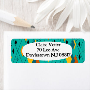 Atomic Diamonds  Return Address Label