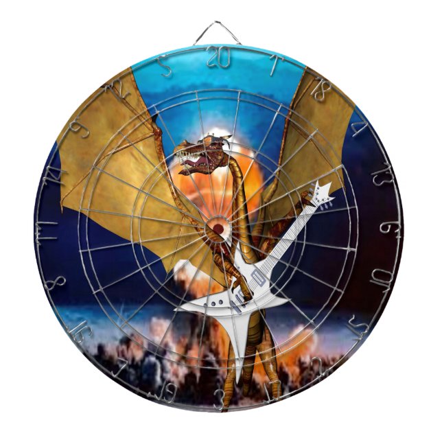Atomic Dragon Dartboard (Front)