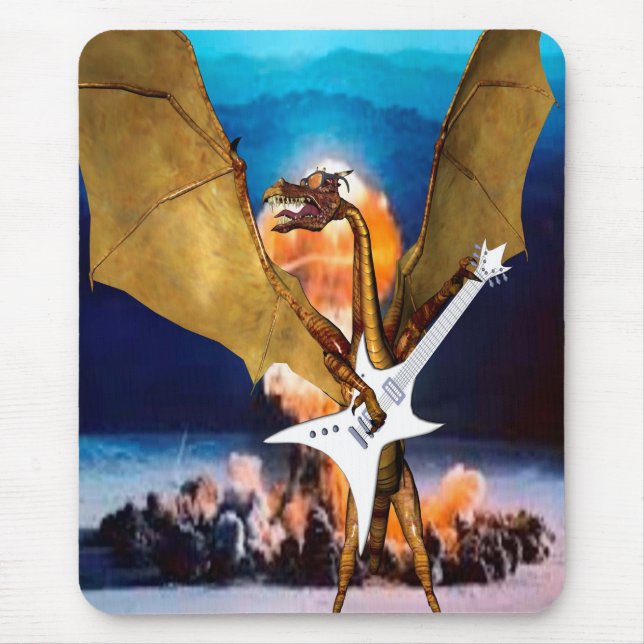 Atomic Dragon Mouse Pad (Front)