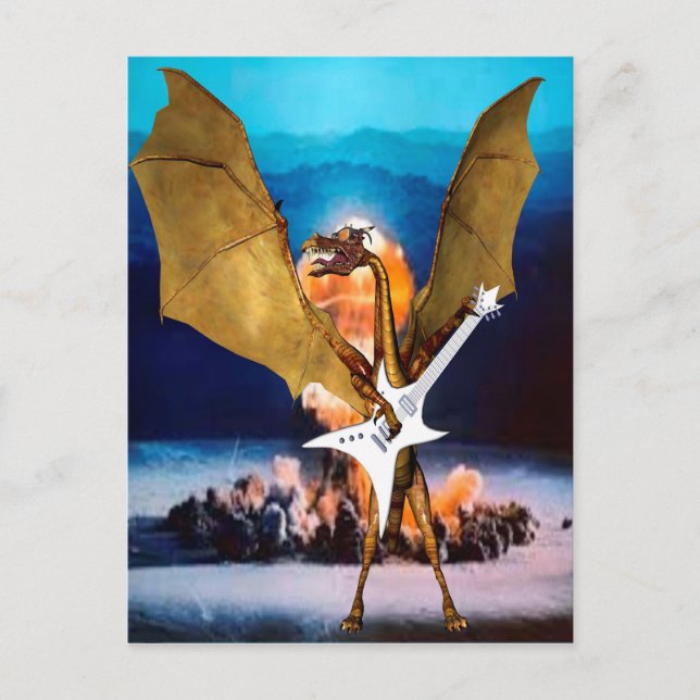 Atomic Dragon Postcard (Front)