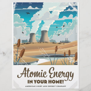 Atomic Energy Commercial  Custom Letterhead
