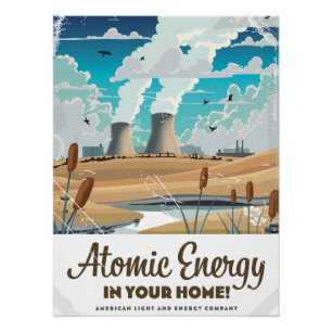 Atomic Energy Commercial  Poster