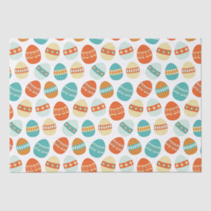 Atomic Era, Mid Century Mod, Easter Eggs Pattern Tissue Paper