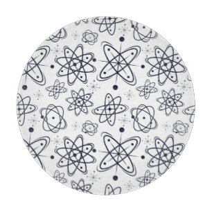Atomic Era: Mid-Century Modern Patterns Cutting Board