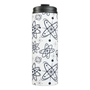 Atomic Era: Mid-Century Modern Patterns Thermal Tumbler