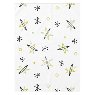 Atomic Era Space Age Tablecloth