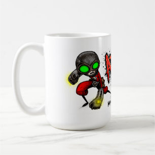 ATOMIC FIST PUNCH Mug! Coffee Mug