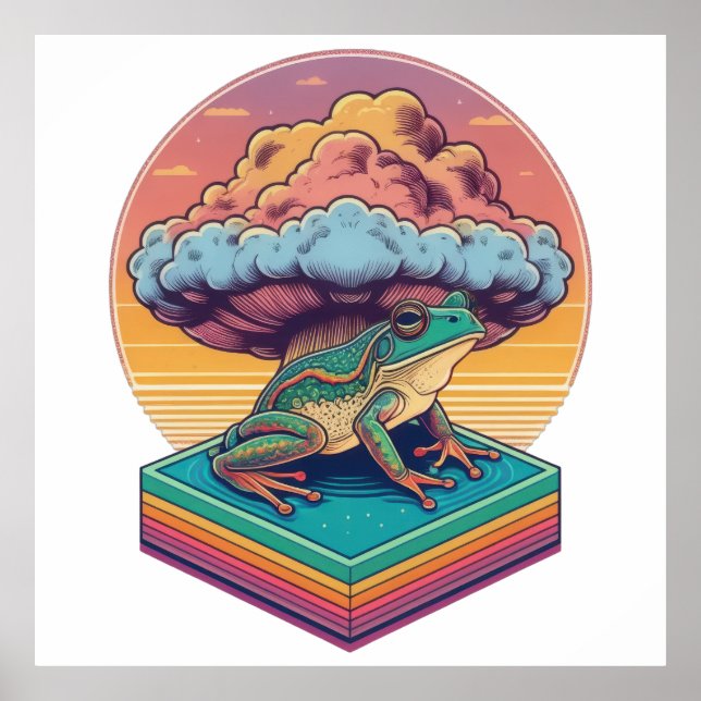 Atomic Frog Poster (Front)