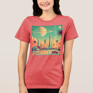 Atomic Futuristic New Florida Tri-Blend Shirt