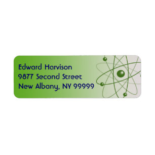 Atomic Glow Return Address Label