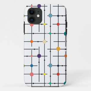 Atomic Grid  iPhone 11 Case