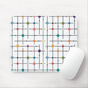 Atomic Grid  Mouse Pad