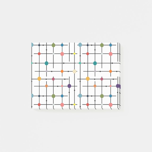 Atomic Grid  Post-it Notes (Front)