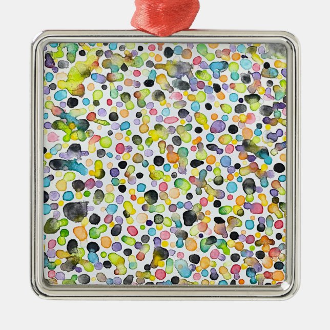 Atomic Gumdrops Framed Ornament (Front)