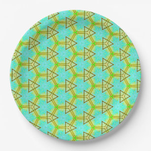 Atomic Honeycomb Paper Plate