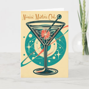 Atomic Martini Club Card