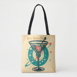 Atomic Martini Club Tote Bag