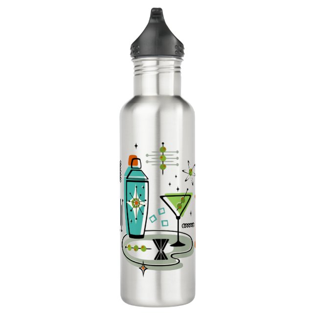 Atomic Martini ©studioxtine 710 Ml Water Bottle (Right)