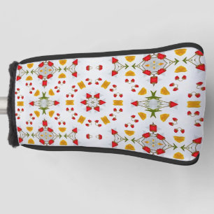 Atomic Mid Century Flower Vintage Golf Head Cover