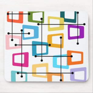 Atomic Mid-Century Modern Mouse Pad