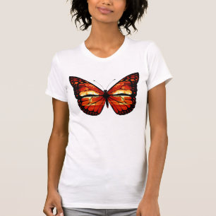 Atomic Mushroom Cloud Butterfly Shirt