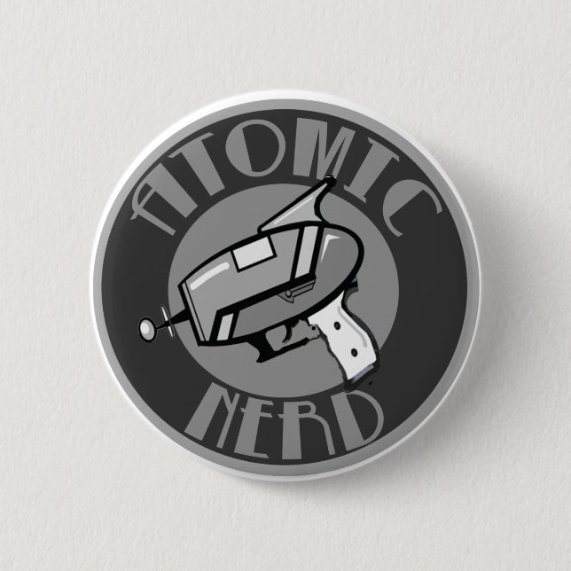 Atomic nerd button (Front)