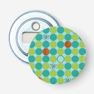 Atomic Octagons Magnetic Bottle Opener