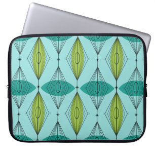 Atomic Ogee & Starbursts Laptop Sleeve