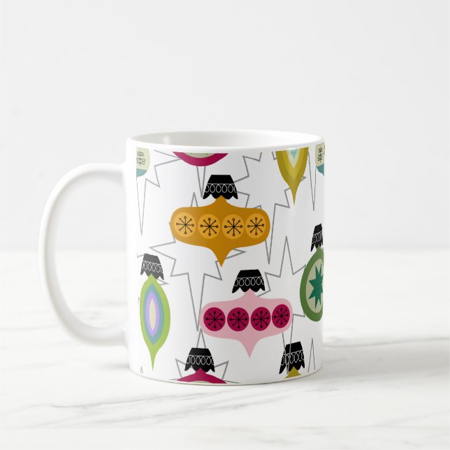 Atomic Ornaments Mug (Left)