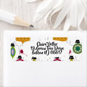 Atomic Ornaments  Return Address Label
