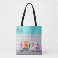 Atomic Palm Springs Stewardess Party Tote