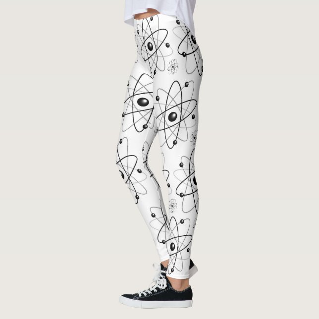 "Atomic Particle" All-Over Leggings (Left)