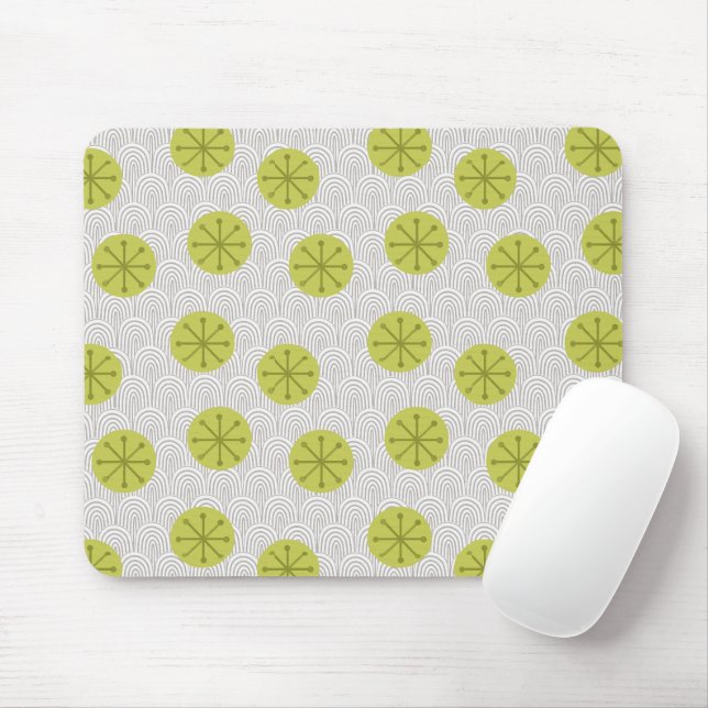 Atomic Pinwheels  Mouse Pad (With Mouse)