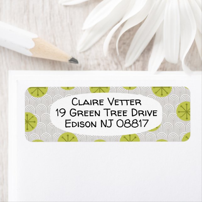 Atomic Pinwheels  Return Address Label (Insitu)