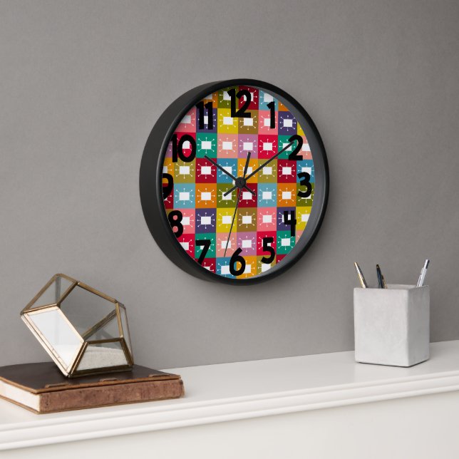 Atomic Rectangles  Clock (Office)