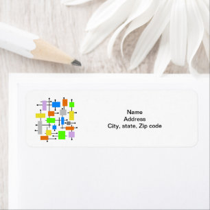 Atomic Rectangles Return Address Label