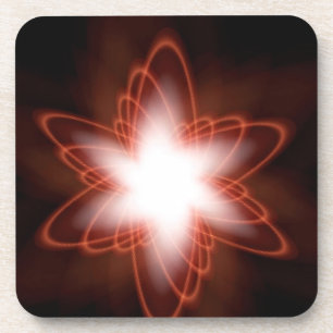 Atomic Red Coaster