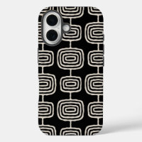 Atomic Rings Abstract Pattern