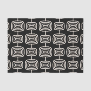 Atomic Rings Abstract Pattern Tissue Paper