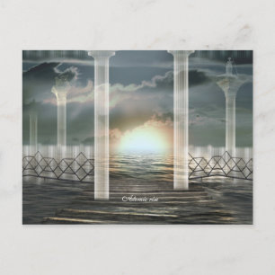Atomic rise postcard