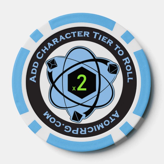 Atomic RPG System +2 Player Token (Back)