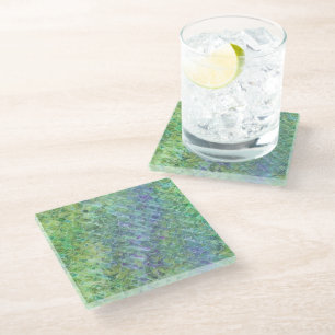 atomic sea glass : coaster