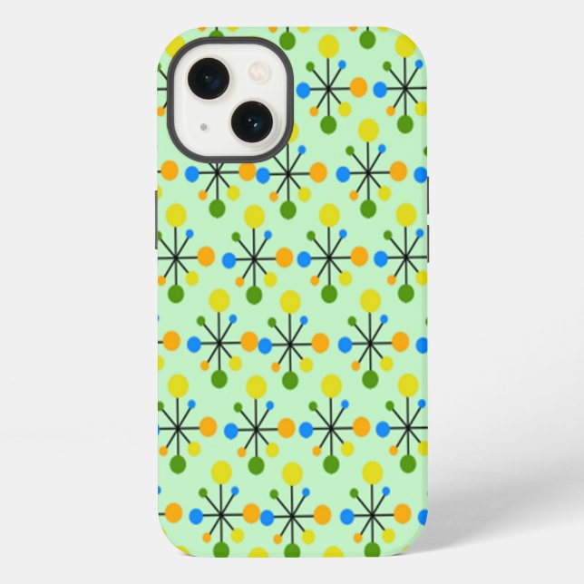 Atomic Starbursts iPhone / iPad case (Back)