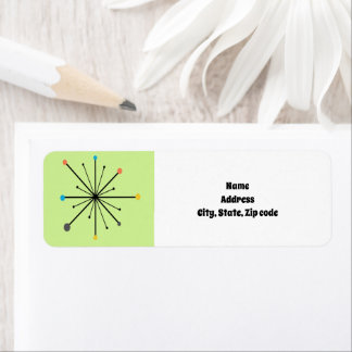 Atomic Starbursts Return Address Label