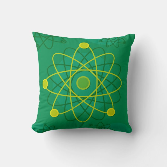 Atomic Structure Graphic Cushion (Front)
