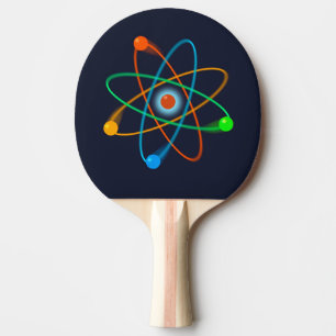 Atomic Structure Science Ping Pong Paddle