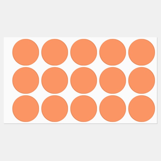 Atomic Tangerine  (solid colour)   (Sheet)