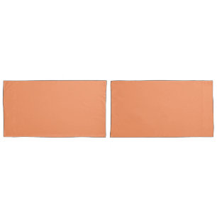 Atomic Tangerine  (solid colour)   Pillowcase